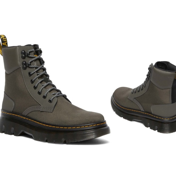 NWT Dr. Martens Tarik Utility Boots (unisex) Gunmetal AJAX+EX TOUGH 50/50+HYDRO - Picture 12 of 16